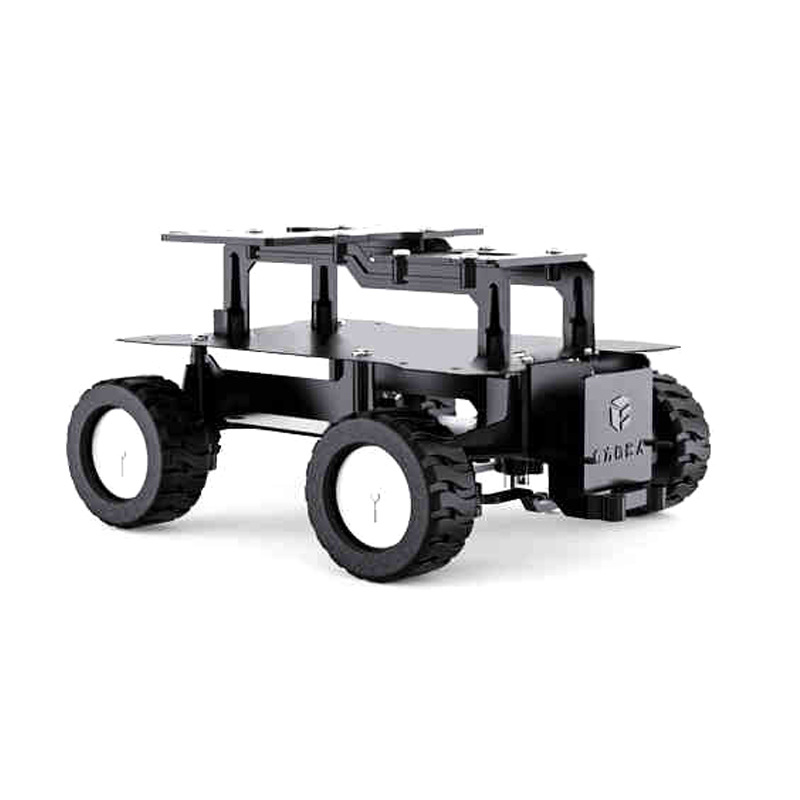 アクリル 4WD ロボットカーモーターアッカーマン全方向追跡 - Coding Robot Toy のレビューと価格