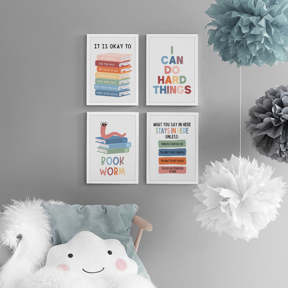 英語教育の引用句、モチベーションを高める教室ポスター、プリン - Kids Education Quotes In English のレビューと価格