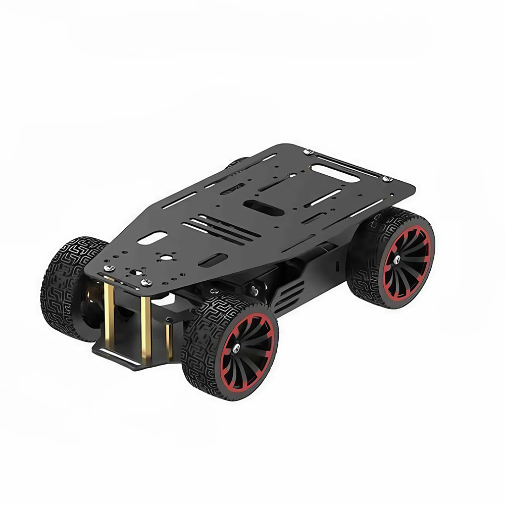 プログラム可能なロボットカー用の金属製電気自動車シャーシ,4 - Coding Robot Toy のレビューと価格