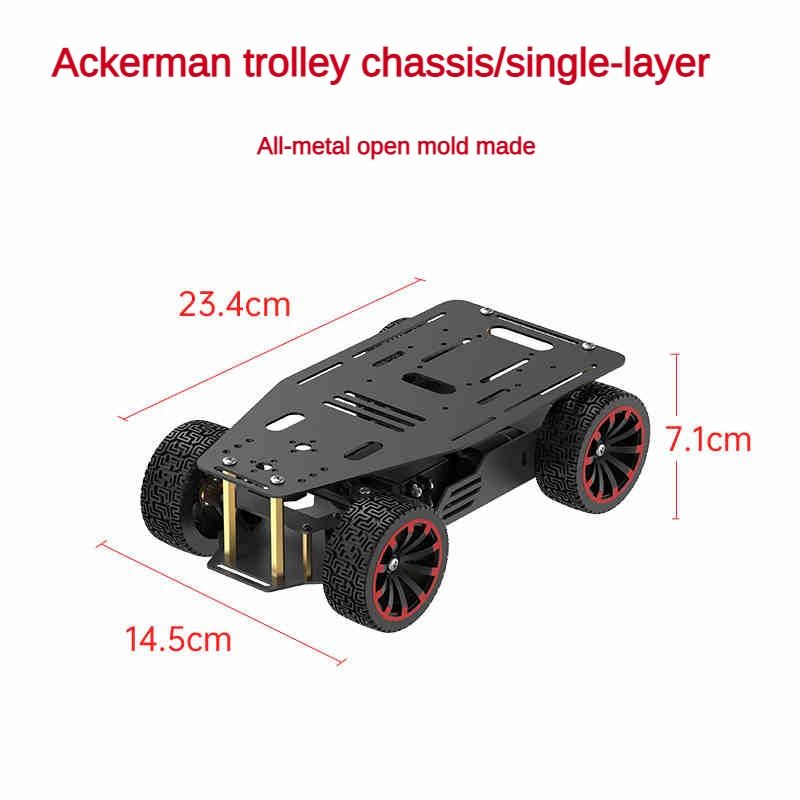 プログラム可能なロボットカー用の金属製電気自動車シャーシ,4 - Coding Robot Toy のレビューと価格