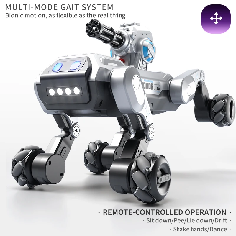 8WDスマートロボット犬、音声制御＆タッチインタラクション、 - Coding Robot Toy のレビューと価格