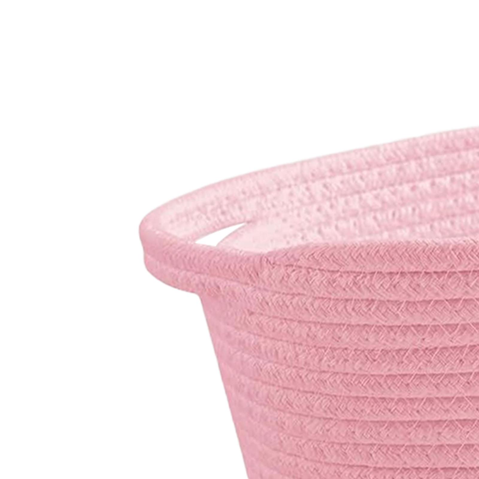 綿ロープバスケット装飾多目的ファブリックトレイボウル棚バスケ - Montessori Shelf Toy のレビューと価格