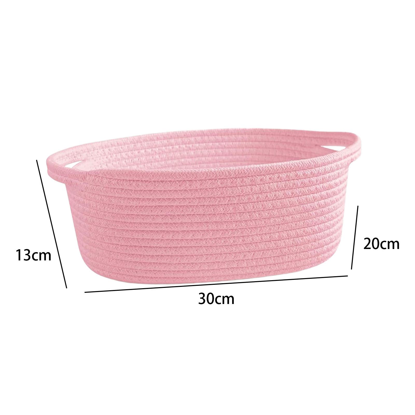 綿ロープバスケット装飾多目的ファブリックトレイボウル棚バスケ - Montessori Shelf Toy のレビューと価格