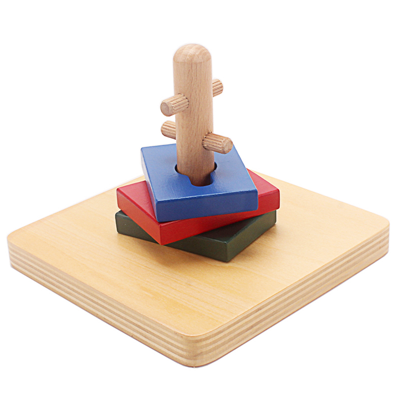 子供のための長方形の形をした木製のおもちゃ,赤ちゃんのための - Kids Educational Box のレビューと価格