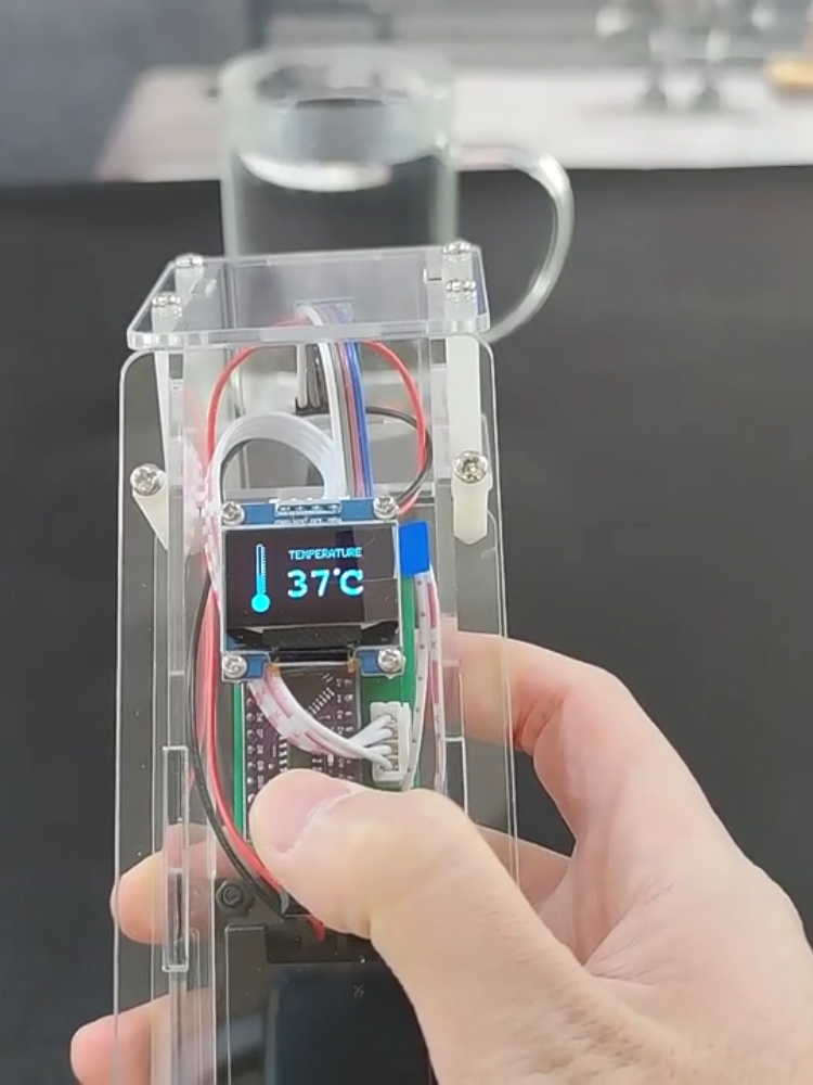 アクリル製額体温計 OLED 温度計ガンおもちゃ Ardui - Coding Robot Toy のレビューと価格