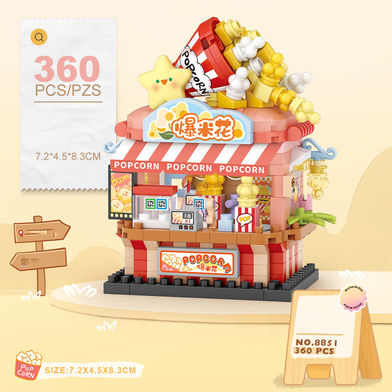 ミニストリートビューショップビルディングブロック、コーヒーポ - Kids Education Store のレビューと価格